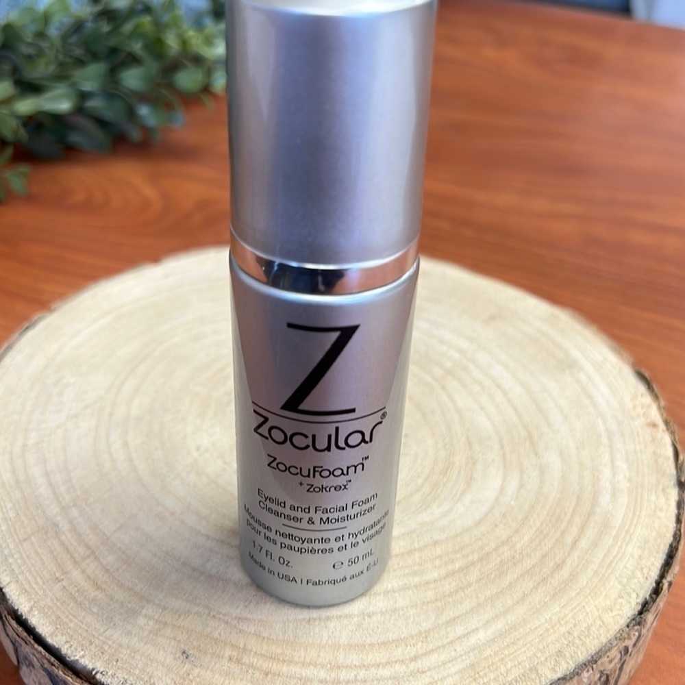 ZocuFoam - Limpiador de párpados - Exfoliante. M8